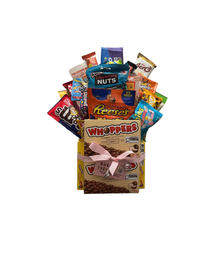 Candy Bouquets - A handcrafted candy bouquet designed to resemble a floral arrangement using packaged candy favourites. - Sweet Thingzz Toronto