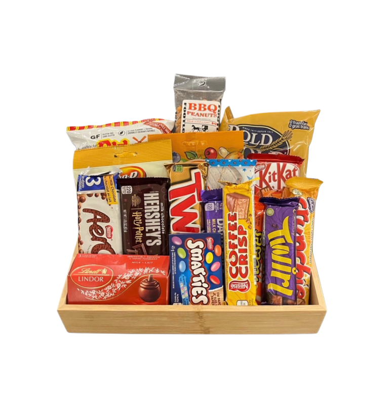 Regular Snack Tray - A classic candy tray filled with individually packaged treats, designed for easy sharing and convenient gifting. - Sweet Thingzz Toronto